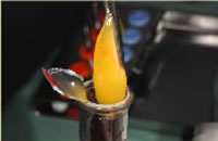 ３．血小板濃縮フィブリンゲルの採取