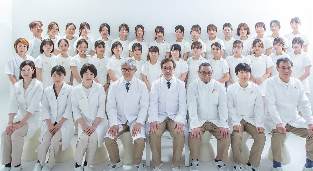 患者さまお一人おひとりを医院全体でバックアップいたします